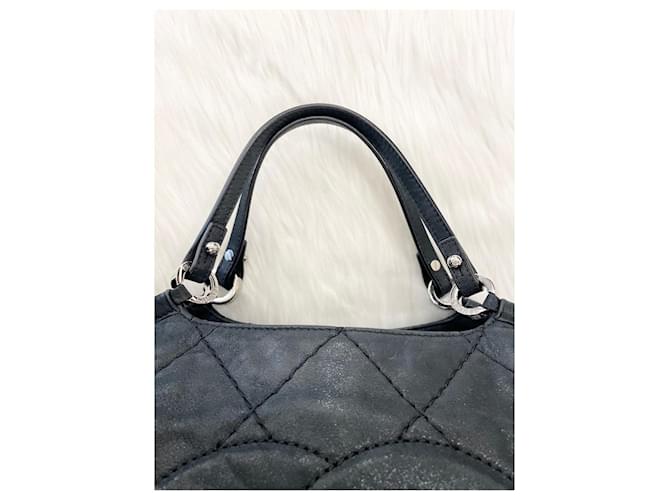 Chanel Tote e borsa a tracolla COCO Logo Quilted Edition Multicolore - vista 14