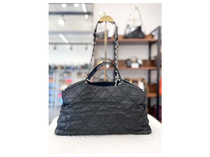 Chanel Tote e borsa a tracolla COCO Logo Quilted Edition Multicolore - vista 5