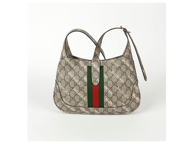 Gucci Piccola borsa hobo a tracolla Hack Project Jackie D'oro - vista 4