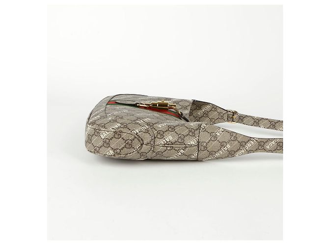 Gucci Piccola borsa hobo a tracolla Hack Project Jackie D'oro - vista 5