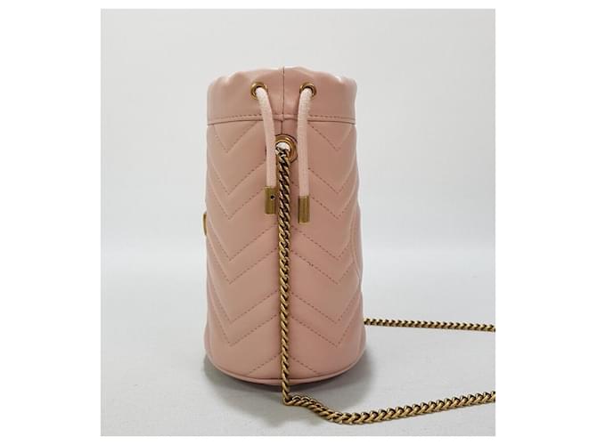 Gucci Mini borsa a secchiello Rosa - vista 4
