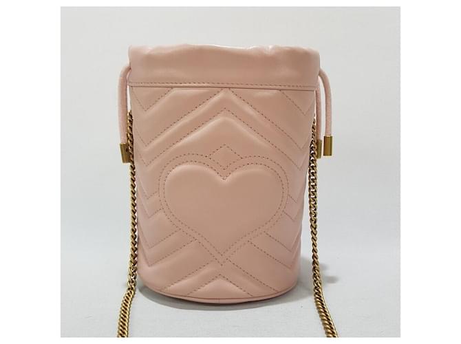 Gucci Mini borsa a secchiello Rosa - vista 5