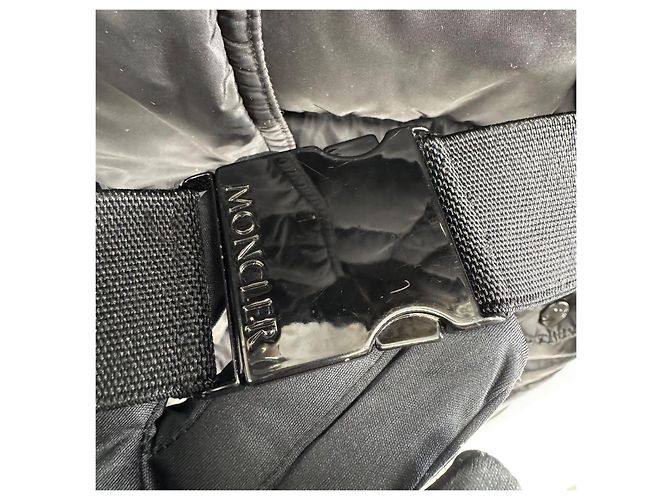 Moncler Chloe Damen Lang Daunenjacke Schwarz - Ansicht 7