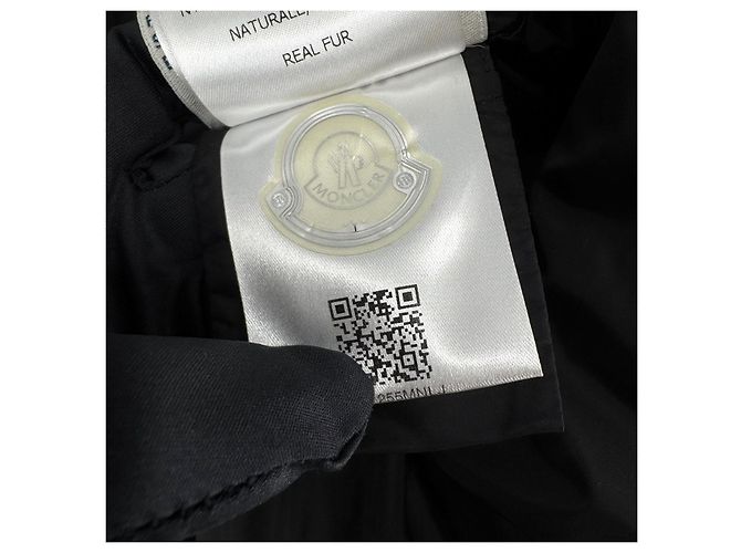 Moncler Chloe Damen Lang Daunenjacke Schwarz - Ansicht 9