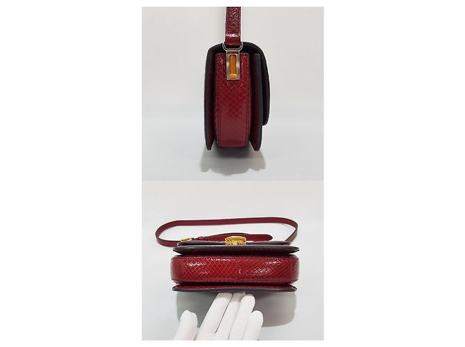 Gucci Borsa a tracolla mini Silvie in pitone - vista 6