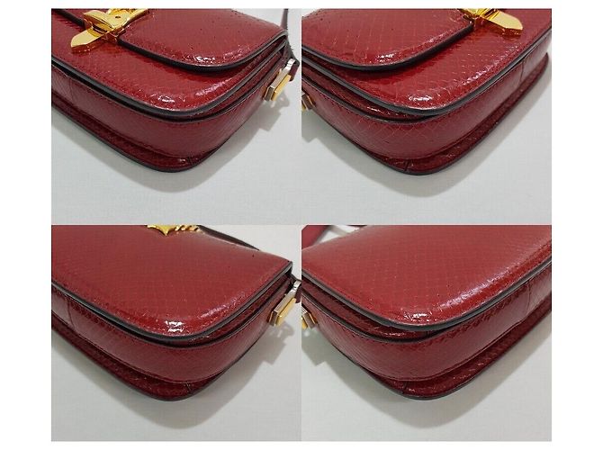 Gucci Borsa a tracolla mini Silvie in pitone - vista 7