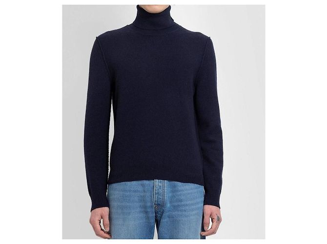 Maison Martin Margiela Maison Margiela Rollkragenpullover aus Kaschmir Schwarz - Ansicht 11