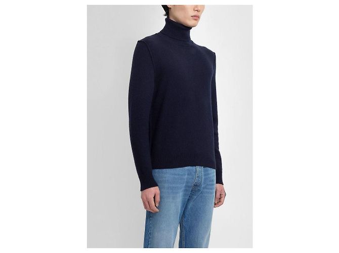 Maison Martin Margiela Maison Margiela Rollkragenpullover aus Kaschmir Schwarz - Ansicht 13