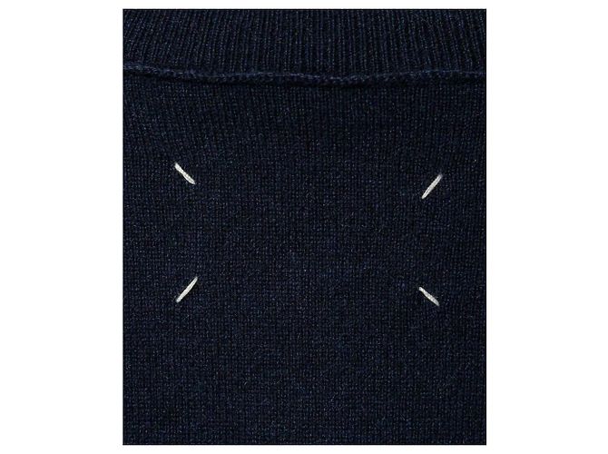 Maison Martin Margiela Maison Margiela Rollkragenpullover aus Kaschmir Schwarz - Ansicht 19