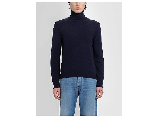 Maison Martin Margiela Maison Margiela Rollkragenpullover aus Kaschmir Schwarz - Ansicht 2