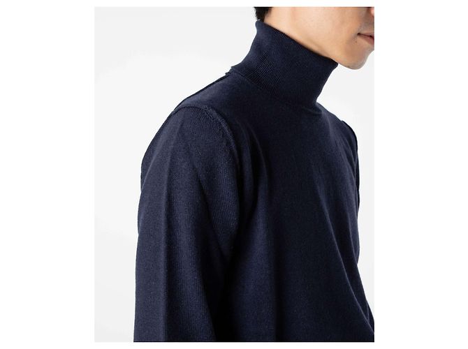 Maison Martin Margiela Maison Margiela Rollkragenpullover aus Kaschmir Schwarz - Ansicht 6