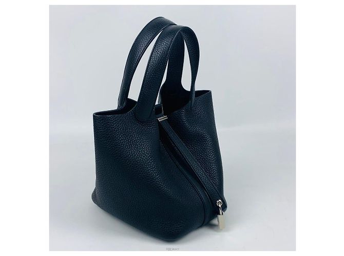 Hermès Picotin Lock Preto - vista 3
