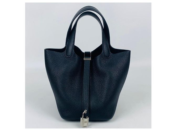 Hermès Picotin Lock Preto - vista 4