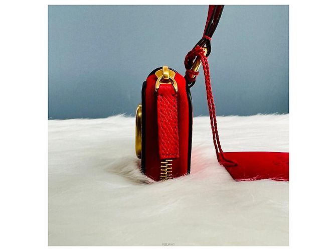 Custodia per AirPods con logo Valentino Garavani Rosso - vista 5