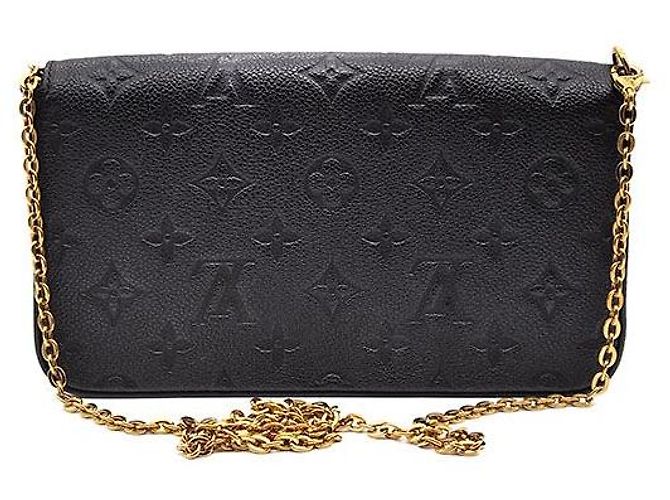 Louis Vuitton Pochette Empreinte Felicie Nero - vista 3