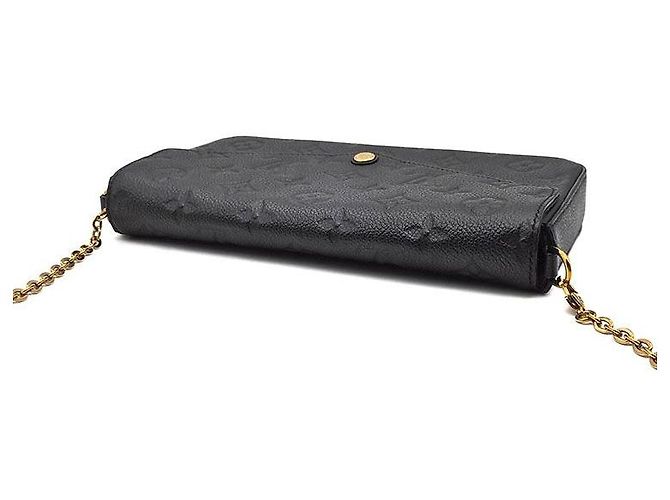 Louis Vuitton Pochette Empreinte Felicie Nero - vista 6