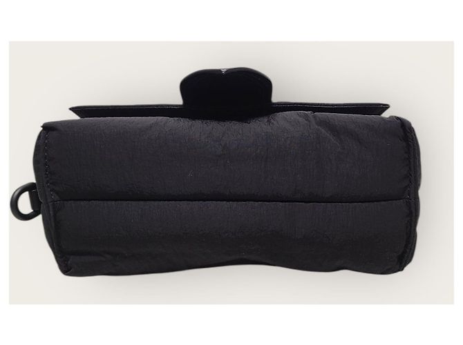 Jacquemus Borsa a tracolla Le Petit Bambino in nylon nero - vista 6