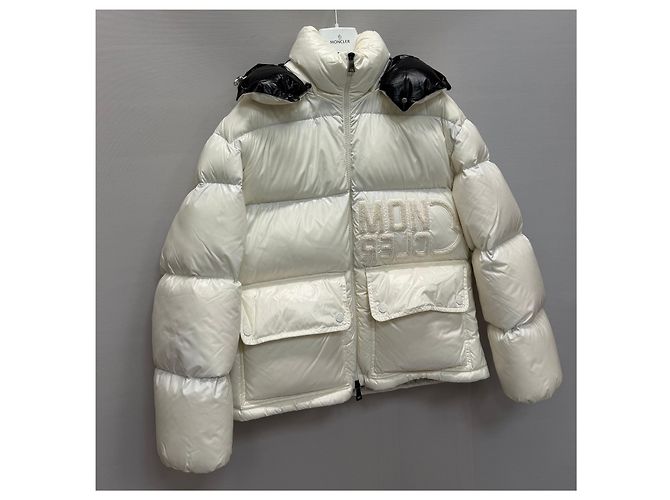 Moncler Abey Daunenjacke Weiß - Ansicht 3