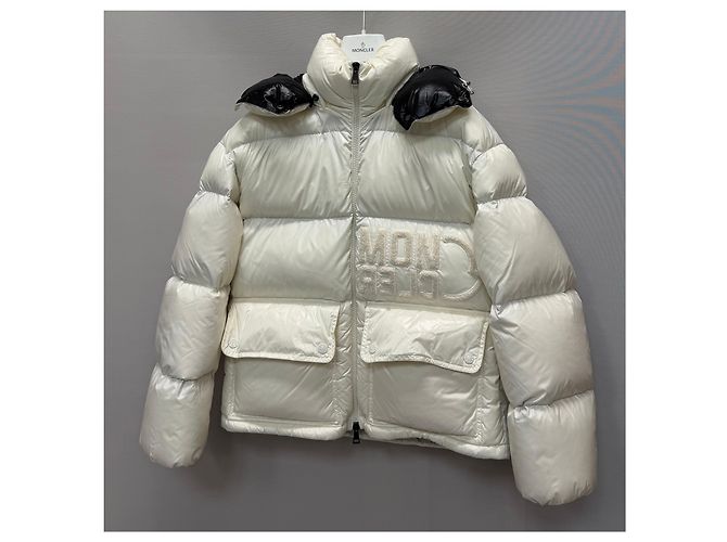 Moncler Abey Daunenjacke Weiß - Ansicht 4