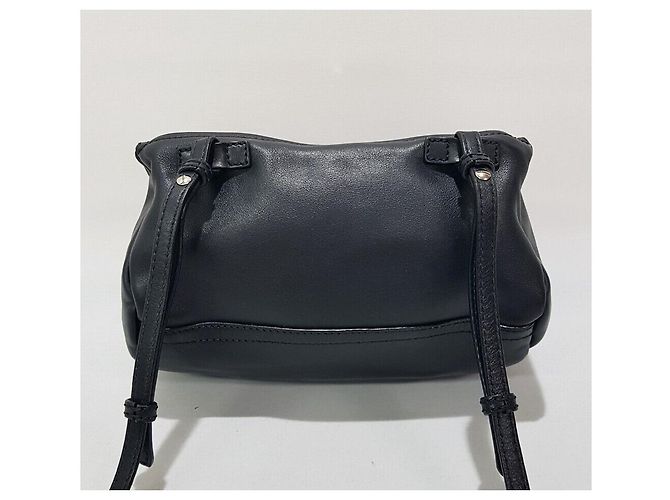 Givenchy Mini borsa a tracolla in metallo Pandora Nero - vista 5