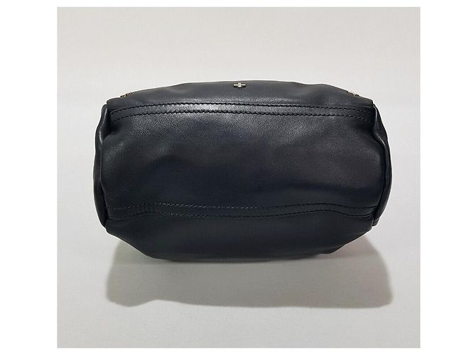 Givenchy Mini borsa a tracolla in metallo Pandora Nero - vista 7