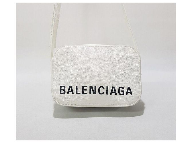 Camera Borsa a tracolla Ville di Balenciaga Bianco - vista 2