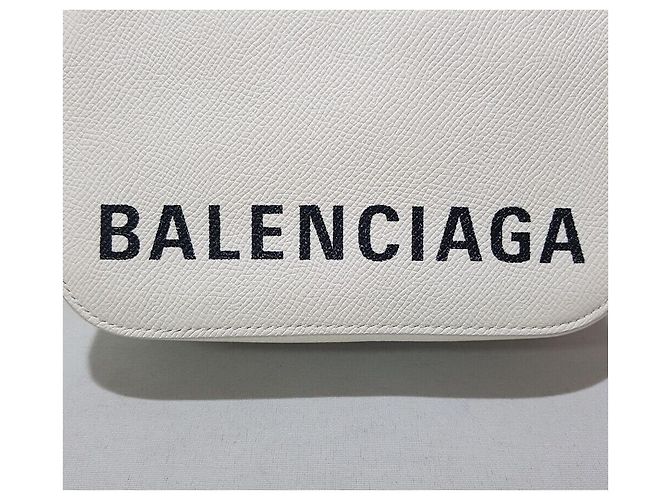 Camera Borsa a tracolla Ville di Balenciaga Bianco - vista 3