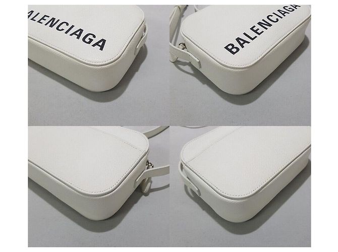 Camera Borsa a tracolla Ville di Balenciaga Bianco - vista 8