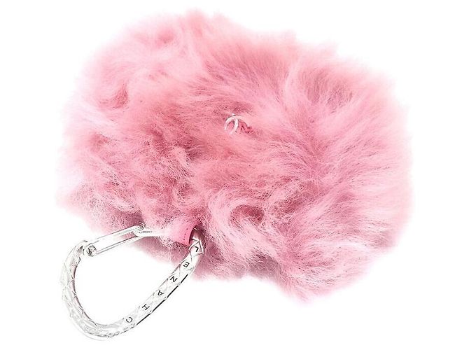 Chanel Cartera con gancho de shearling Rosa - vista 3