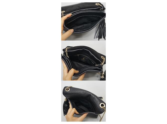 Lanvin Borsa a tracolla Sugar Chain Nero - vista 4