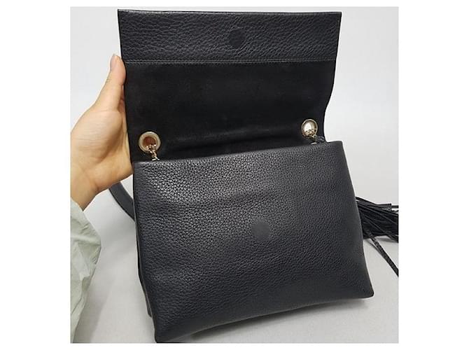 Lanvin Borsa a tracolla Sugar Chain Nero - vista 5