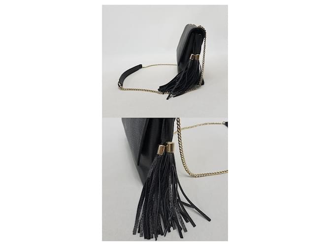 Lanvin Borsa a tracolla Sugar Chain Nero - vista 8