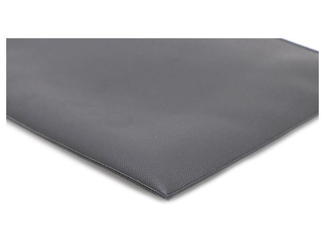 Saint Laurent Clutch e custodia per tablet con zip classica Nero - vista 6