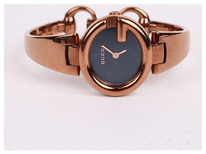 Gucci Orologio da Polso G-Frame con Quadrante Nero - vista 5