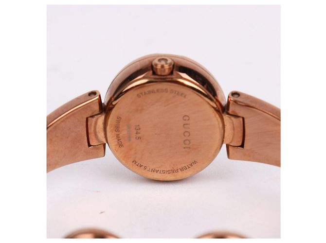 Gucci Orologio da Polso G-Frame con Quadrante Nero - vista 9