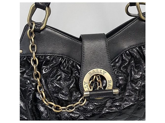 Bally Schultertasche für Damen Schwarz - Ansicht 2