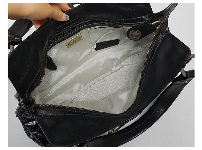 Bally Schultertasche für Damen Schwarz - Ansicht 8