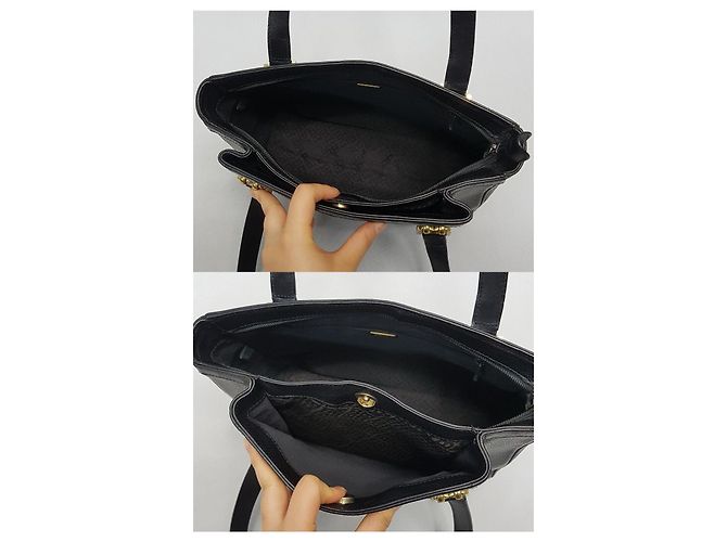 Bally Borsa a tracolla in pelle nera Nero - vista 9
