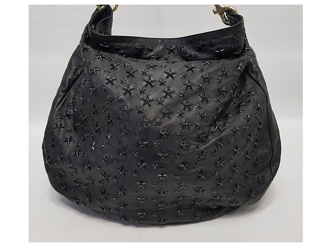 Jimmy Choo Borsa a tracolla con stelle borchiate - vista 2