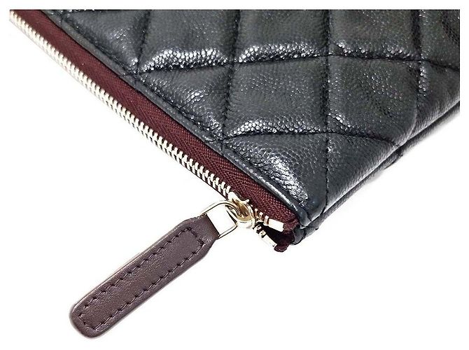 Chanel Clutch Caviar New Medium Negro - vista 5