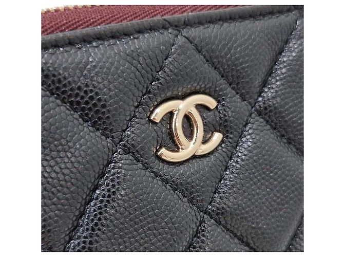 Chanel Clutch Caviar New Medium Negro - vista 7