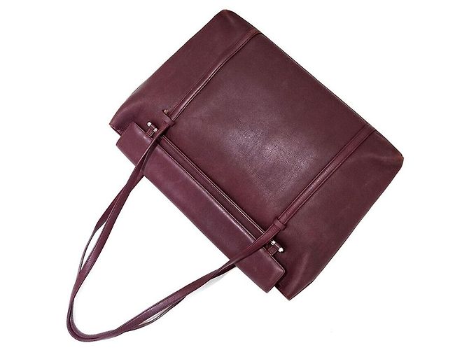 Cartier Borsa a tracolla in pelle Rosso - vista 3