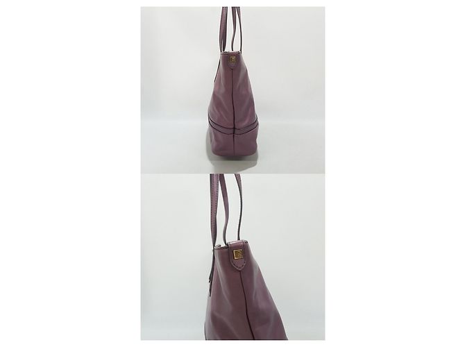 Bally Borsa a tracolla in pelle Porpora - vista 4