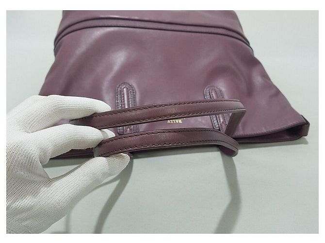 Bally Borsa a tracolla in pelle Porpora - vista 6