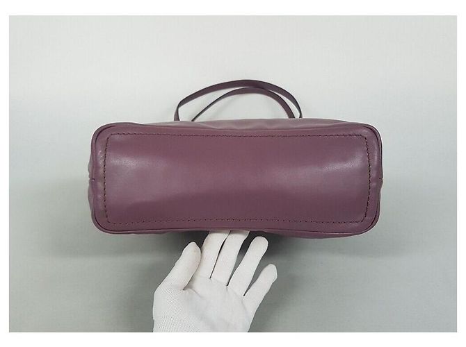 Bally Borsa a tracolla in pelle Porpora - vista 7