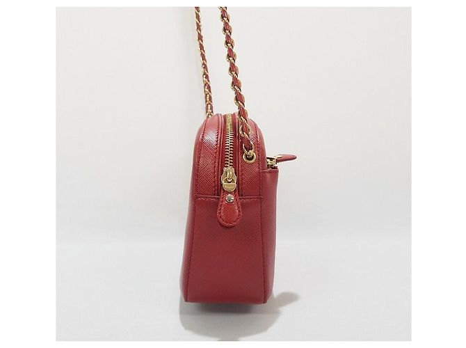 Salvatore Ferragamo Borsa a tracolla Lydia Rosso - vista 4