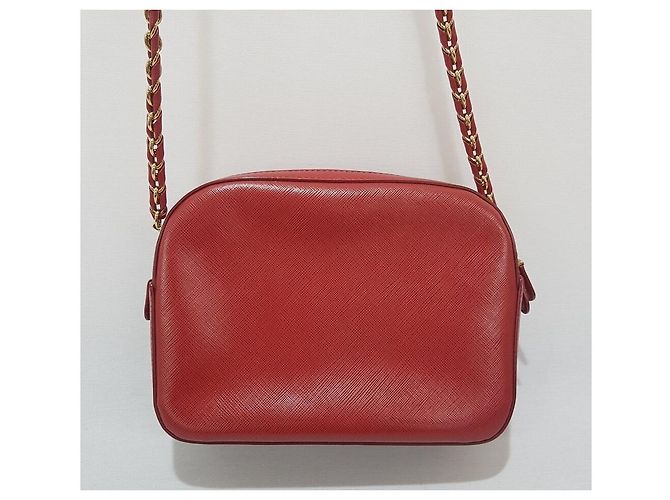 Salvatore Ferragamo Borsa a tracolla Lydia Rosso - vista 5