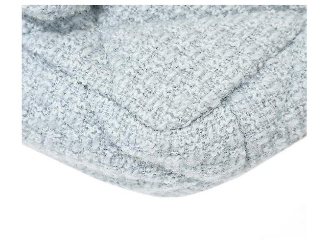 Chanel Piccola borsa con patta in tweed Verde - vista 6