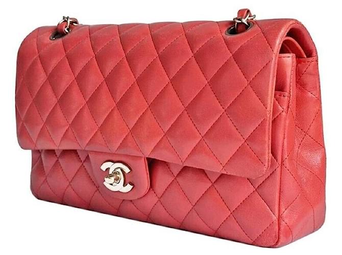 Chanel Lammleder Classic Medium Pink - Ansicht 2