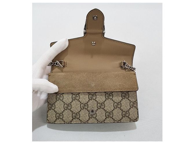 Gucci Borsa a tracolla Dionysus Super Mini con catena Multicolore - vista 5